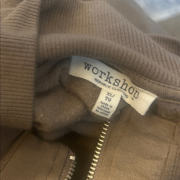 Workshop Republic Clothing Quarter-Zip Lounge Set - Picture 10 of 10